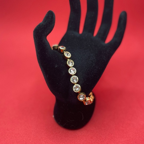 Touchstone Crystal Rose Gold Silk Ice Bracelet - Picture 7 of 9